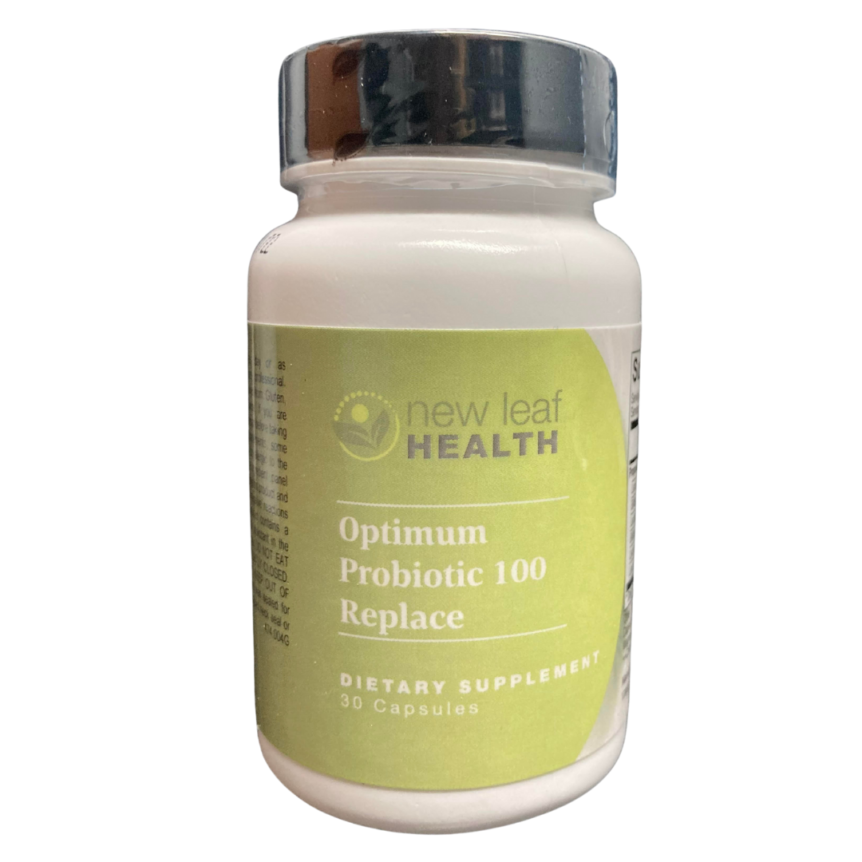 Optimum Probiotic 100 Replace - New Leaf Health Dallas